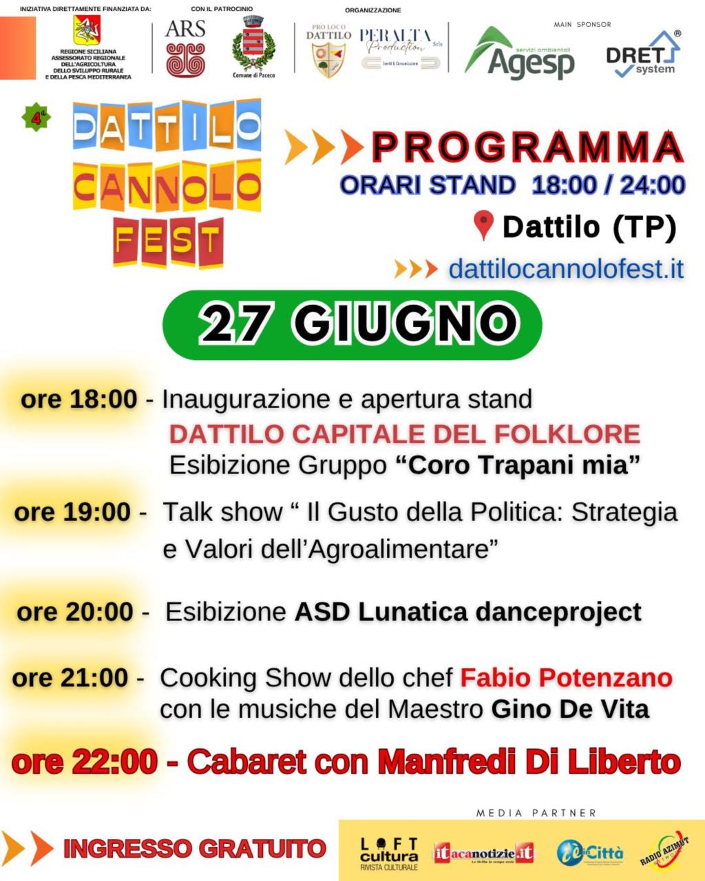 Dattilo Cannolo Fest 2025